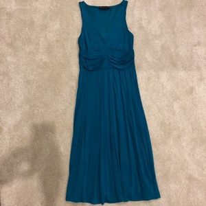 The Limited- Royal Blue Deep V-neck Cocktail Dress